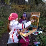 Пленэр в Середниково